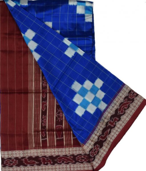 Sambalpuri Pasapali Silk Saree